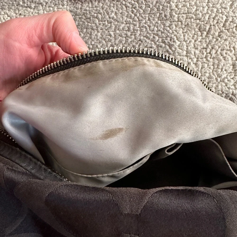 Coach Vintage Y2K Black Hobo Bag